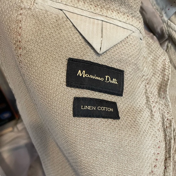 Massimo Dutti Elegant Beige Jacket - Picture 7 of 9
